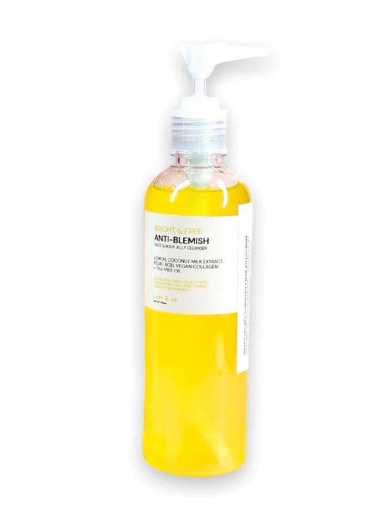 Catt & co. Bright and Free ANTI- BLEMISH FACE & BODY JELLY CLEANSER 250ML