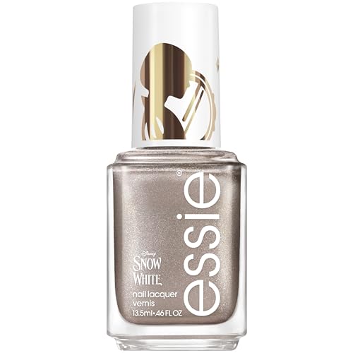 essie salon-quality nail polish, Disney's Snow White, gray, reclaim the mirror, 0.46 fl oz Beauty & Personal Care essie