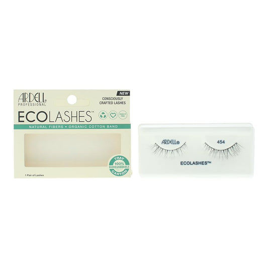 Ardell Eco Lashes 454, Light and Organic Cotton Band, Sustainable Fibers, 1-pair