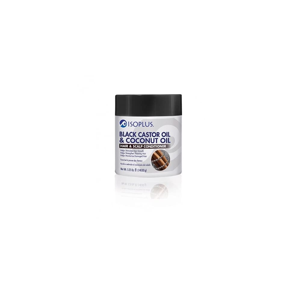 Isoplus Black Castor Oil & Coconut Oil 5.25oz