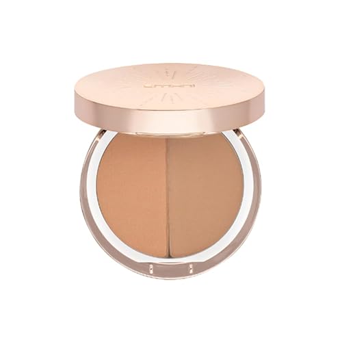 Emani Blush & Bronzer - Natural Mineral Pressed Bronzer for Face - Radiant Skin Blush for Sun Kissed Glow, All Skin Types including Sensitive Skin