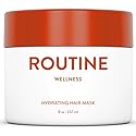 Routine Wellness Deep Conditioning Hair Mask - Bring Dry, Damaged Hair Back to Life - Hydrating Repair Treatment that Moisturizes, Strengthens & Adds