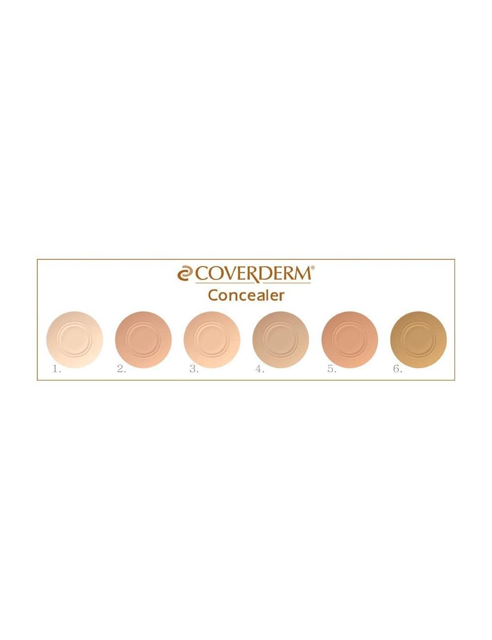 CoverDerm Concealer Eye Corrector 6, 18 Ounce