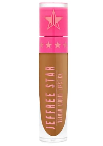 Jeffree Star Velour Liquid Lipstick, Caramel Brown, Long-Lasting Matte Formula, Professional Makeup
