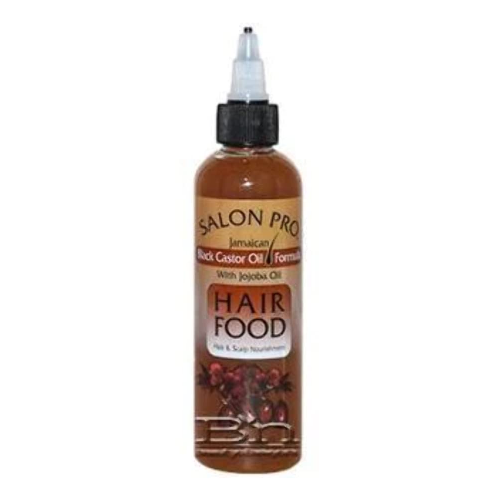 Salon Pro Hair Food, Coconut Oil With Almond & Olive Oil, 4 Ounce