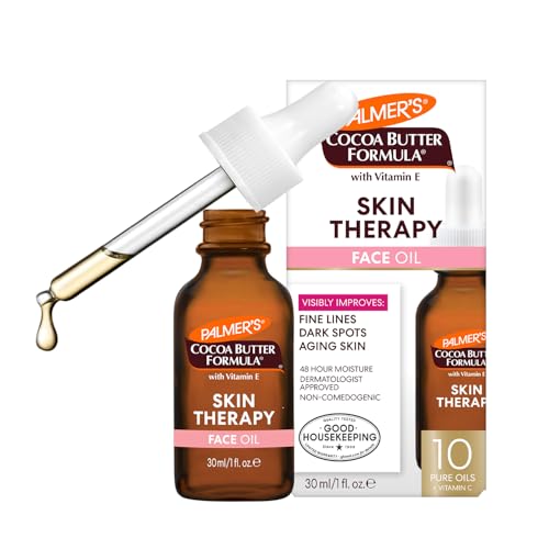Palmer's Cocoa Butter Formula Moisturizing Skin Therapy Oil for Face with Vitamin E, C & 10 Pure Facial Oils Blend, Rosehip Oil Fragrance, 1 Ounce Beauty & Personal Care Palmer's
