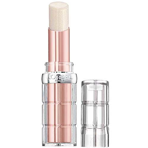 L'Oreal Paris Makeup Colour Riche Plump and Shine Lipstick, for Glossy, Radiant, Visibly Fuller Lips with an All-Day Moisturized Feel, Lychee Plump