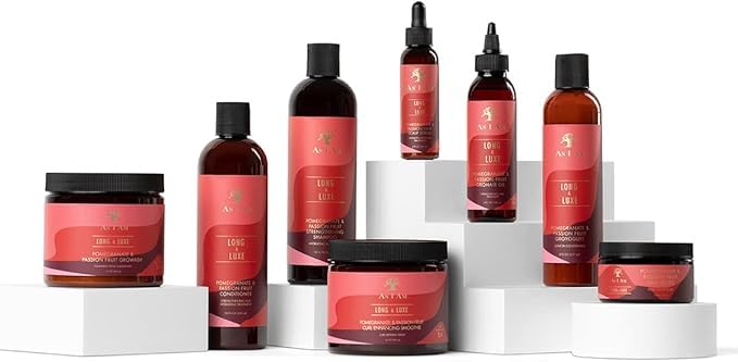 As I Am Long and Luxe Groedge Edge Controller 4oz - Rejuvenates, Strengthens Hair Line - Long Lasting Hold, Flake Free - Enriched with Pomegranate