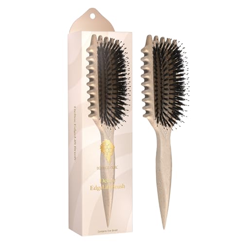 Bounce Curl Define EdgeLift Brush, 5-in-1 Tool for Effortlessly Defined Curls, Waves & Coils, Reduces Frizz - Tan Beauty and Personal Care Bounce Curl Default Title
