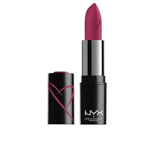NYX PROFESSIONAL MAKEUP Shout Loud Satin Lipstick, Infused With Shea Butter - 21st (Hot Pink)