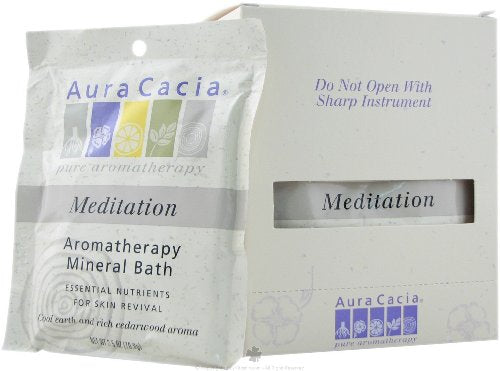 Aura Cacia Mineral Bath Meditation 2.5 oz ( Value Bulk Multi-pack)48 Beauty and Personal Care Aura Cacia
