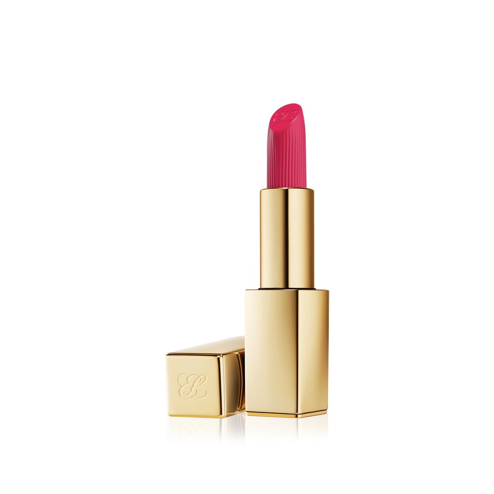 Estée Lauder Pure Color Long Lasting Cream Lipstick for Women with Cream Finish | Plumping & Nourishing 0.12 Ounce, 535 Pretty Vain
