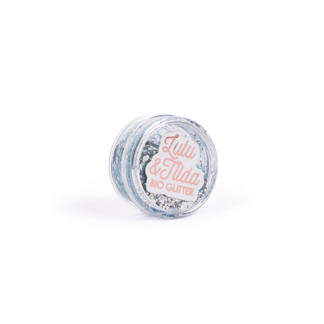 Biodegradable Glitter, 8 Colors, Vegan, for Hair and Body, Safe for Children (Makin' Waves)