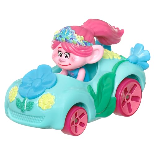Hot Wheels Racer Verse: Trolls Poppy Diecast Vehicle