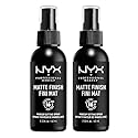 NYX PROFESSIONAL MAKEUP Makeup Setting Spray - Matte Finish, Long-Lasting Face Mist for up to 16HR Wear, Vegan Formula (Pack of 2)