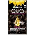 Garnier Olia Oil Powered Permanent Color, Medium Brown [5.0] 1 ea (Pack of 4)
