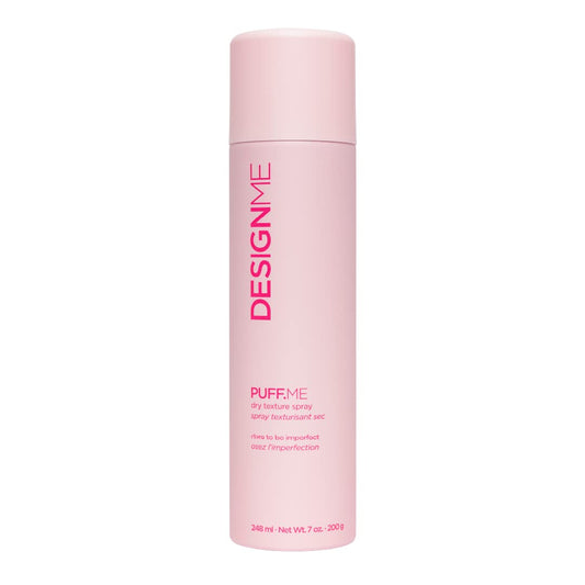 Design.Me PUFF.ME Volumizing Dry Texture Spray for Hair | Light Hold Hairspray for Straight or Wavy Hair | Color Safe Fine Hair Texture Spray |