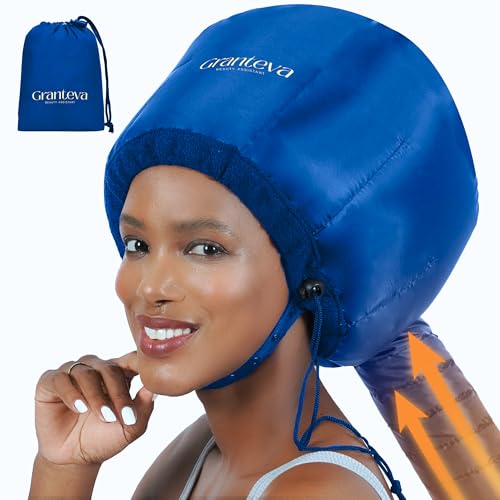 Granteva Hair Dryer Bonnet Attachment w/A Headband Integrated that Reduces Heat Around Ears & Neck - Blow Dryer Attachment for Hair Dryer, Speeds Up Beauty and Personal Care Granteva Default Title