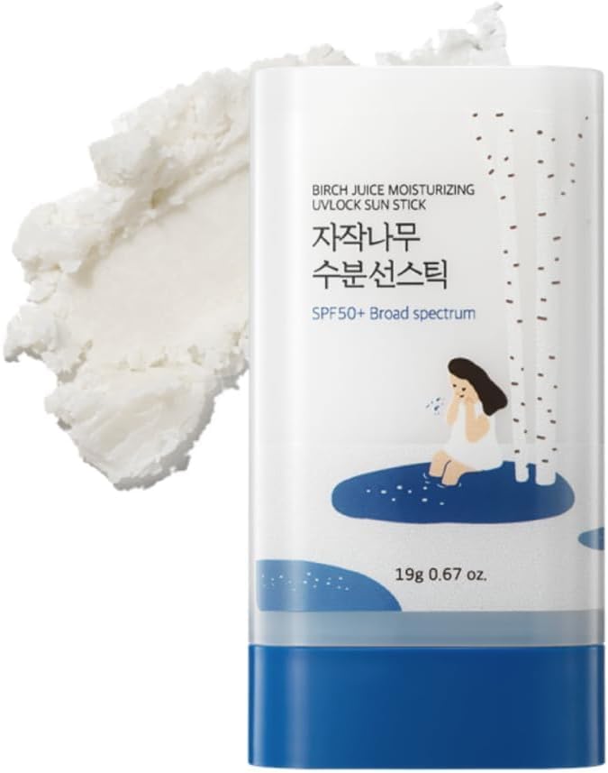 ROUND LAB Birch Juice Moisturizing Sun Stick SPF 50+, 0.67oz Beauty and Personal Care ROUND LAB Default Title