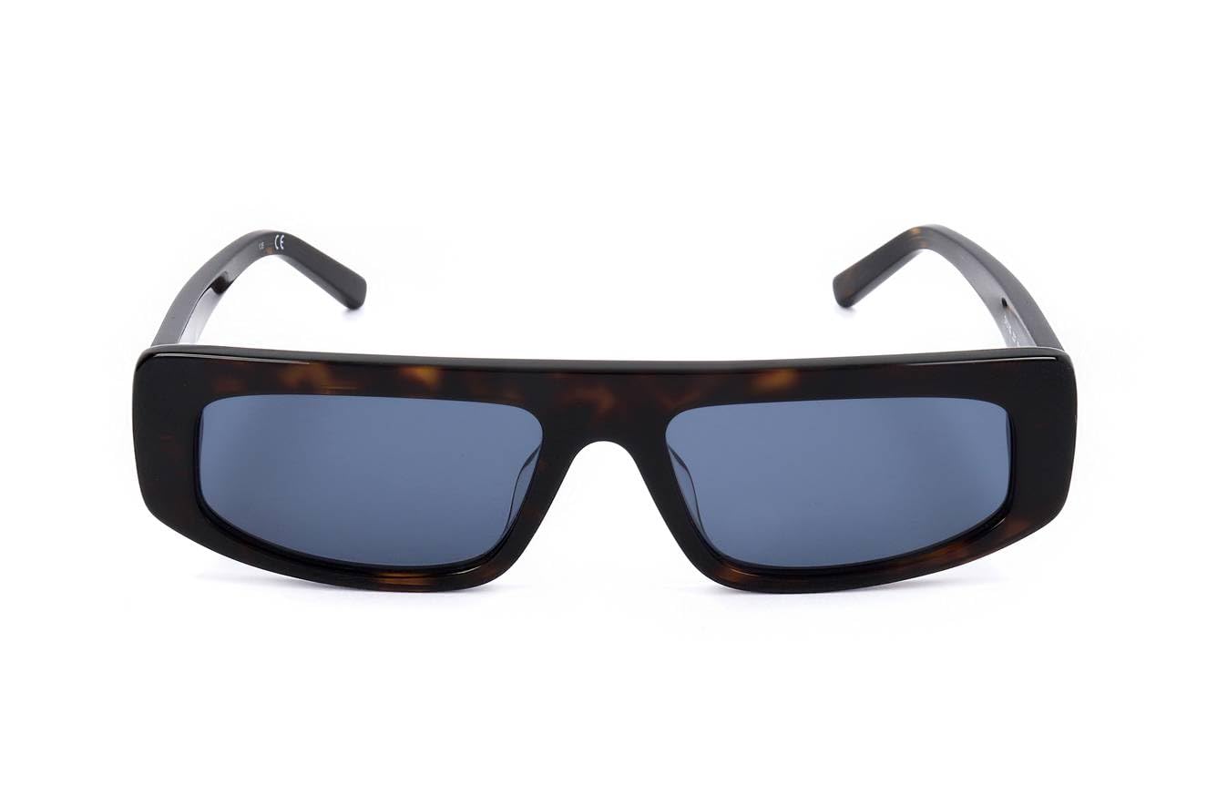 DKNY Women's DK518S Rectangular Sunglasses, Dark Tortoise, 51/16/135