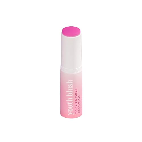 The Crème Shop YOUTH BLUSH 2-In-1 Lip & Cheek Multi-Balm - Made in Korea - Pink Lip and Cheek Stick