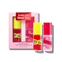 INNBEAUTY Project Iconic Lips Glaze Duo, Hydrating Vegan Lip Oil Gloss Hybrid, x2 0.2 OZ