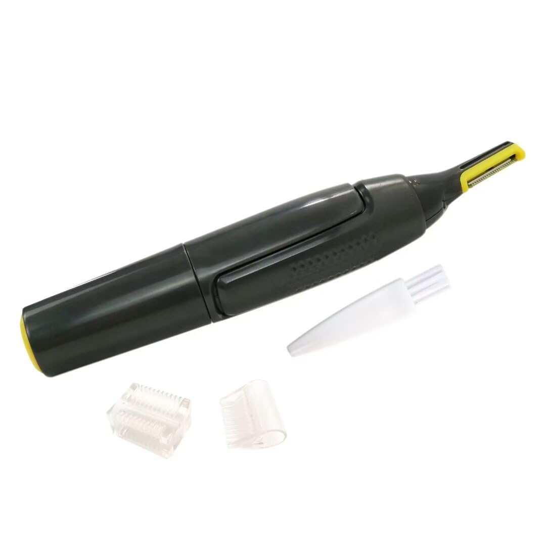 USonline911 Electric Nose Hair Trimmer Shaver Clipper for Men Women Ear Neck Eyebrow Trimmer Shaver Man Clean Trimer Razor 2 x Brush Heads & 1 x Hair Beauty and Personal Care USonline911