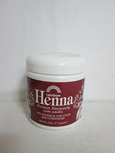 Henna (Persian) - Persian Burgundy (Dark Auburn), 4 oz ( Multi-Pack)12
