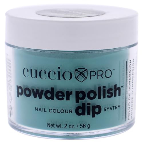 Cuccio Colour Powder Nail Polish, Jade Green, 2 Ounce, Pack of 1 Beauty & Personal Care Cuccio