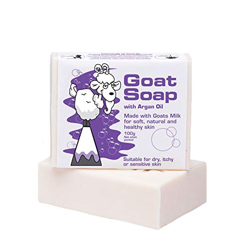 Goat Soap with Argan Oil, 3.5 oz Beauty & Personal Care GOAT NATURAL