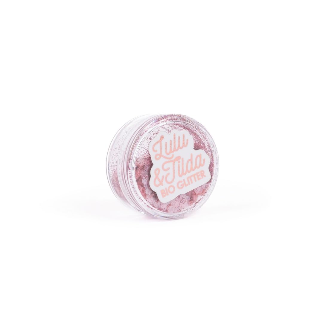 Biodegradable Glitter, 8 Colors, Vegan, for Hair and Body, Safe for Children (Once Upon A Princess)