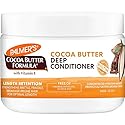 Palmer's Cocoa Butter & Biotin Length Retention Deep Conditioner, Strengthen, Nourish and Restore Elasticity and Shine, Suitable for All Curly Hair