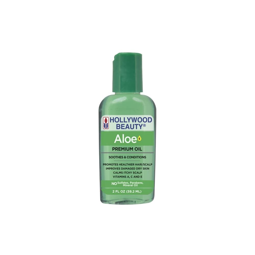 Hollywood Beauty Aloe Premium Oil 2 oz (Pack of 3)