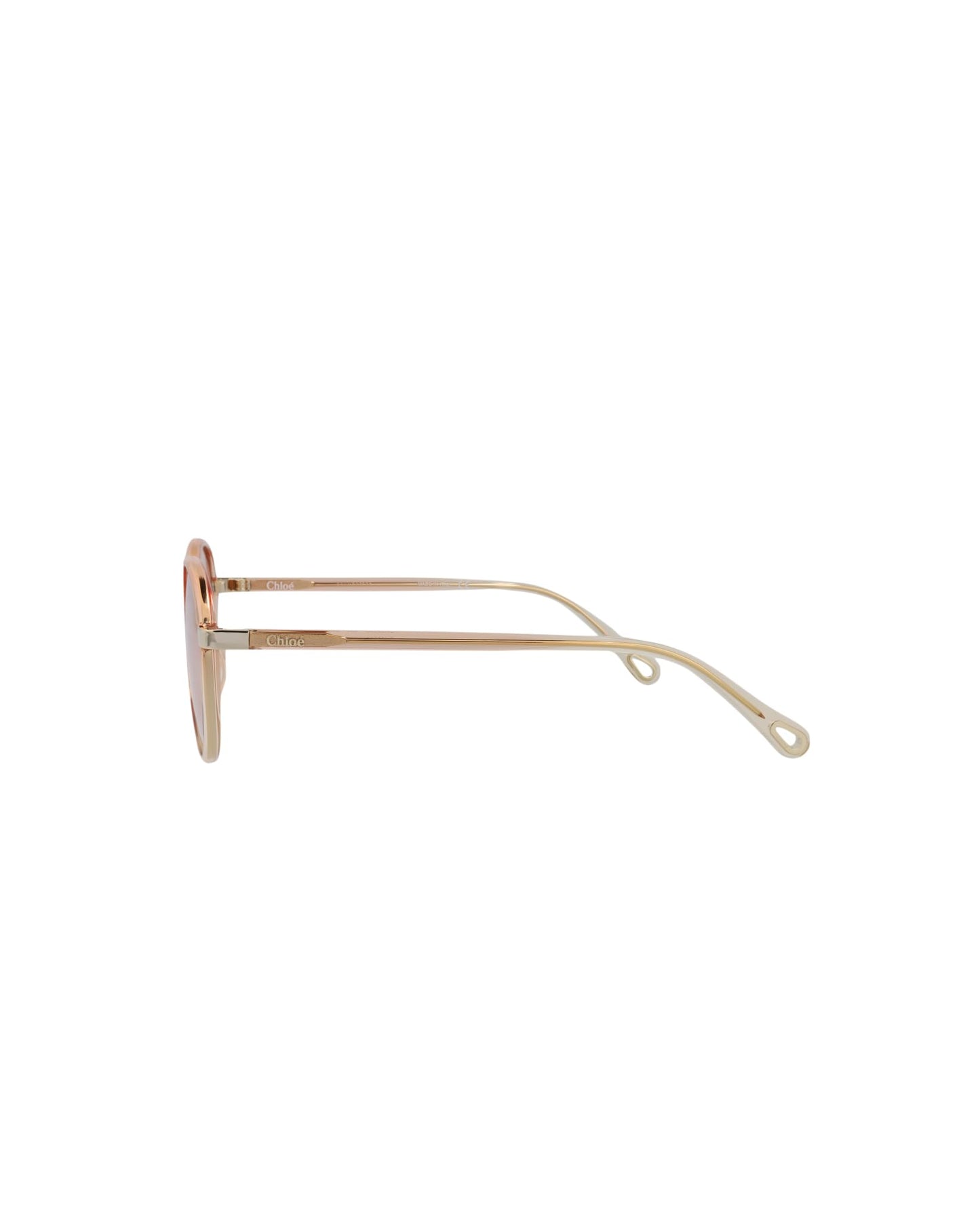 Chloé Round-Frame Injection Sunglasses