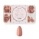 Apres Neutrals Gel-X Imani Box Of Nail Tips, 11 Sizes 00-9, Soft Gel Tip Box (150pcs) (Natural Almond Short, 150) Beauty & Personal Care APRÉS