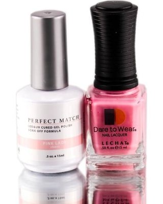 LECHAT Perfect Match Gel Polish + Matching Lacquer - (#25 Pink Lady) Beauty & Personal Care Perfect Match