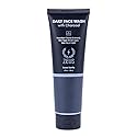 ZEUS Charcoal Face Wash for Men | Daily Facial Cleanser for Oily Skin, Blackhead Removal, & Deep Pore Cleansing | Detoxifying & Exfoliating | Made