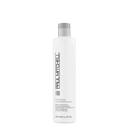 Paul Mitchell Foaming Pomade, Defines Texture + Boosts Shine, For Curly Hair, Wavy + Coily Hair, 8.5 fl oz