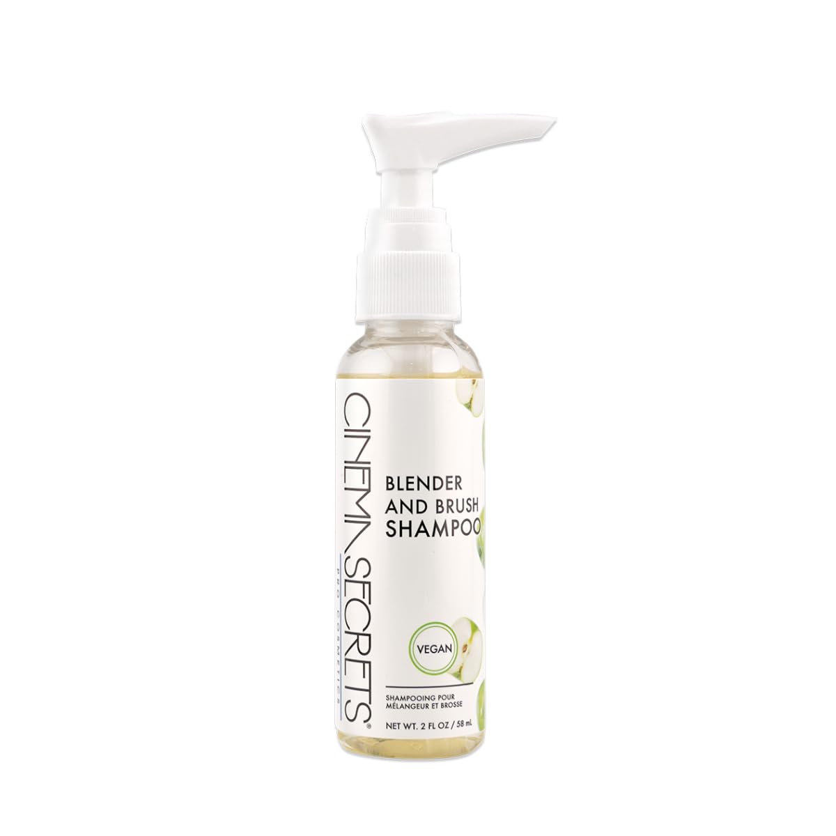 CINEMA SECRETS Vegan Makeup Brush Cleaner - Sponge & Makeup Brush Shampoo for Deep Cleansing - Removes Build-Up & Stains - Gentle & Cruelty-Free