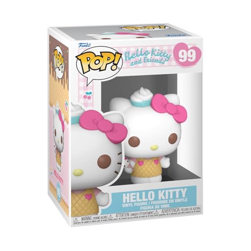Funko POP Sanrio: Hello Kitty - Hello Kitty - (Icecream) - Collectable Vinyl Figure - Gift Idea - Official Merchandise - for Kids & Adults - Cartoons…