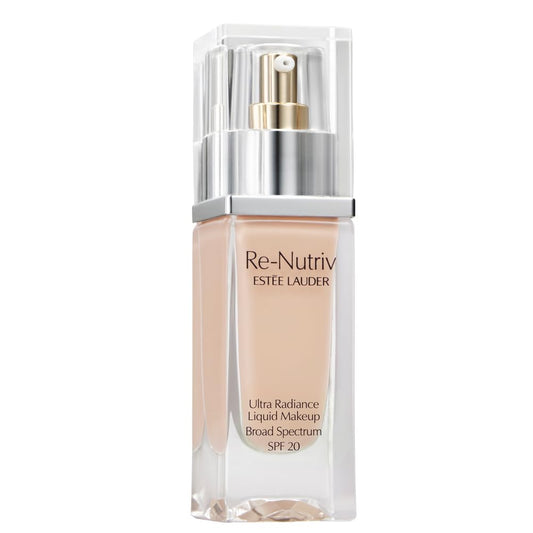 Estée Lauder Re-Nutriv Ultra Radiance Liquid Foundation SPF 20 | Luxurious, Hydrating, Long-Wearing, 1 Fl Oz, 1N2 Ecru