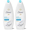 Dove Body Wash Instantly Reveals Visibly Smoother Skin Gentle Exfoliating Effectively Washes Away Bacteria While Nourishing Your Skin 22 oz, 2 Count