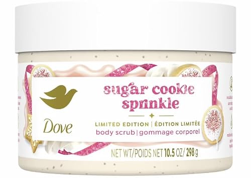 Dove Sugar Cookie Body Scrub for Deep Nourishment Holiday Treats Limited Edition, 10.5 oz Beauty & Personal Care Dove