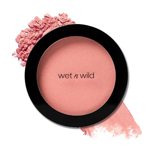 wet n wild Color Icon Blush, Effortless Matte Natural Sheer Glow & Seamless Blend, Luxuriously Infused Smooth Jojoba Oil, Cruelty-Free & Vegan - Pinch