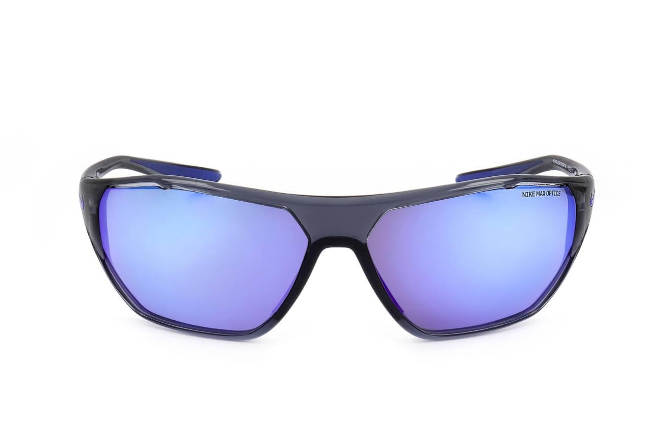 Nike AERO DRIFT M DQ0997 Transparent Grey/Blue 65/14/140 unisex Sunglasses
