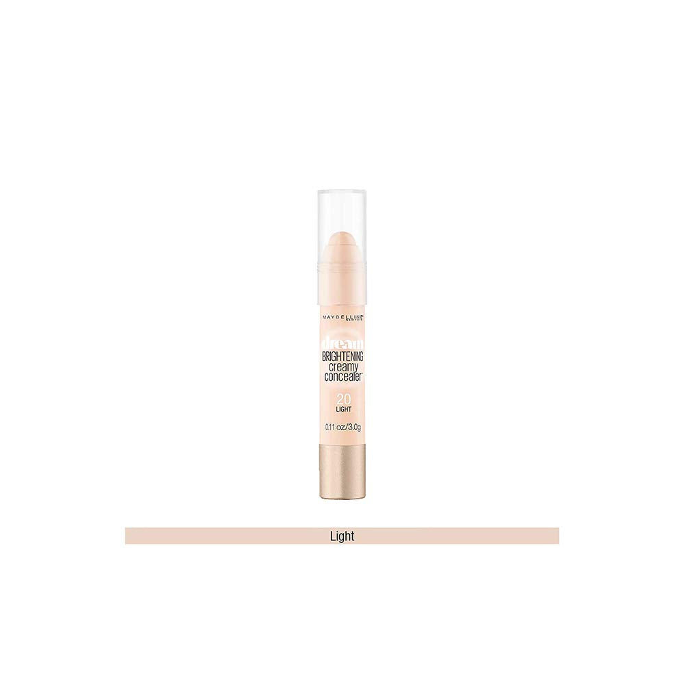 Maybelline New York Dream Brightening Creamy Concealer, Light, 0.11 oz.