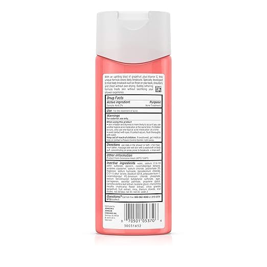 Neutrogena Body Clear Body Clear Body Wash, Pink Grapefruit 8.5 oz. (Pack of 3)
