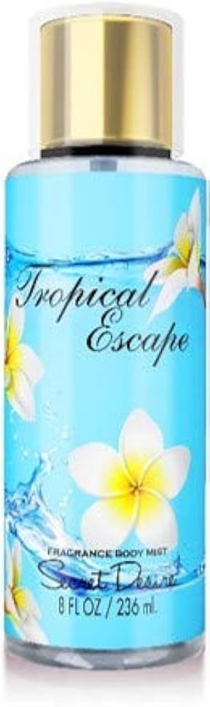 Secret Desire Luxury Fragrance Body Mist (Tropical Escape) Beauty & Personal Care Secret Desire