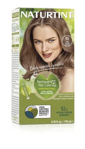 Naturtint Hair Color - Permanent - 6G - Dark Golden Blonde - 5.28 oz