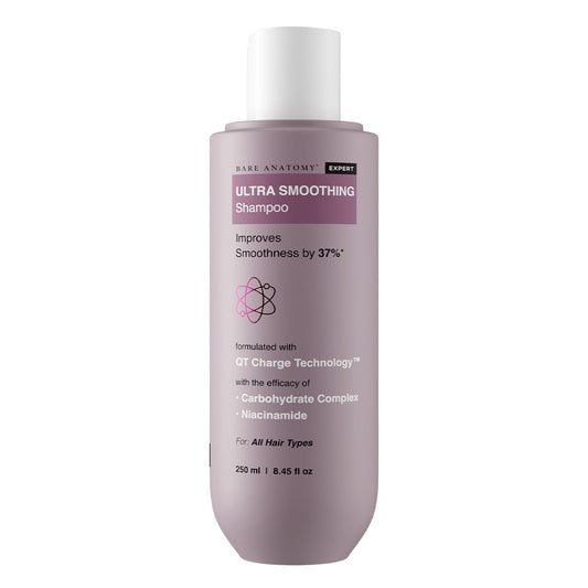 Bare Anatomy Ultra Smoothing Hair Shampoo | Restores Smoothing & Texture by 27% | Dry & Frizzy Hair | Paraben & Sulfate Free | For Women & Men | 250ml Beauty and Personal Care Bare Anatomy Default Title